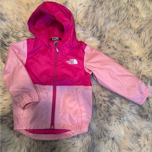 The North Face Pink Hooded Jacket - Picture 1 of 3